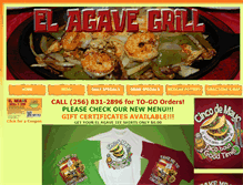 Tablet Screenshot of elagavegrill.com